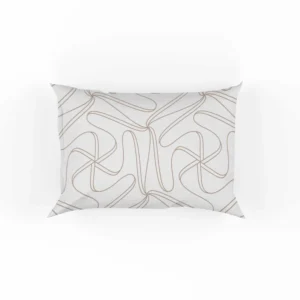 Hexagon Geometric Lines Pillow Case