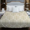 Hexagonal Pattern Abstract Background Duvet Cover