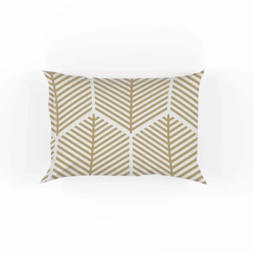 Hexagonal Pattern Abstract Background Pillow Case