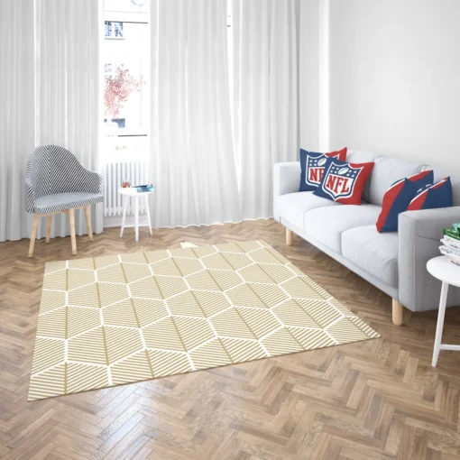 Hexagonal Pattern Abstract Background Rug 2