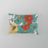 Hibiscus Flowers Print Pillow Case