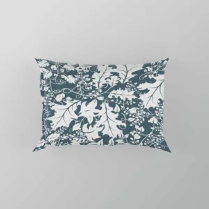 Hollybush Leaf Toile Pattern Pillow Case