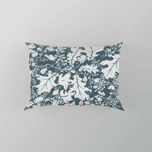 Hollybush Leaf Toile Pattern Pillow Case