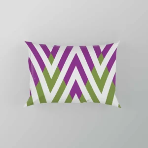 Horizontal Zigzag Chevron Stripes Pillow Case