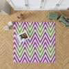 Horizontal Zigzag Chevron Stripes Rug