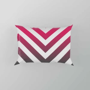 Hot Pink Chevron Design Pillow Case