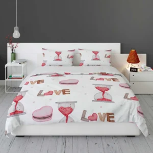 Hourglass Cupcake Design Bedding Set 1