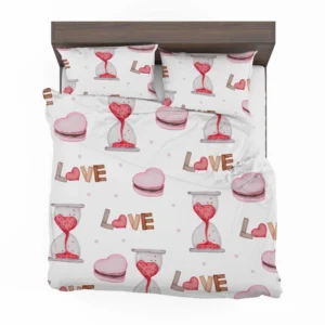 Hourglass Cupcake Design Bedding Set 2