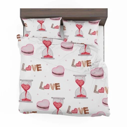 Hourglass Cupcake Design Bedding Set 2