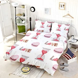 Hourglass Cupcake Design Bedding Set