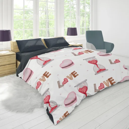 Hourglass Cupcake Design Duvet Cover 1