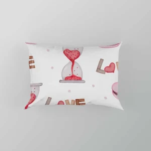 Hourglass Cupcake Design Pillow Case