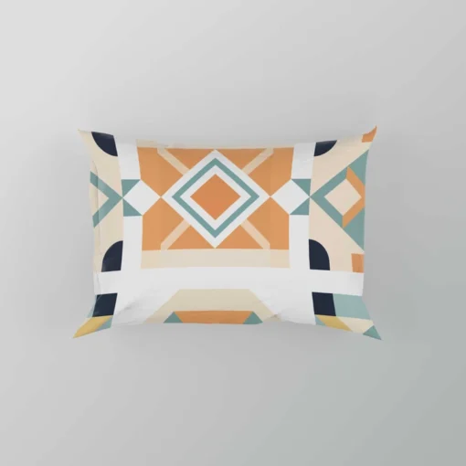 Ikat Arabesque Pattern Pillow Case