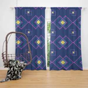 Ikat Ethnic Hungarian Curtain