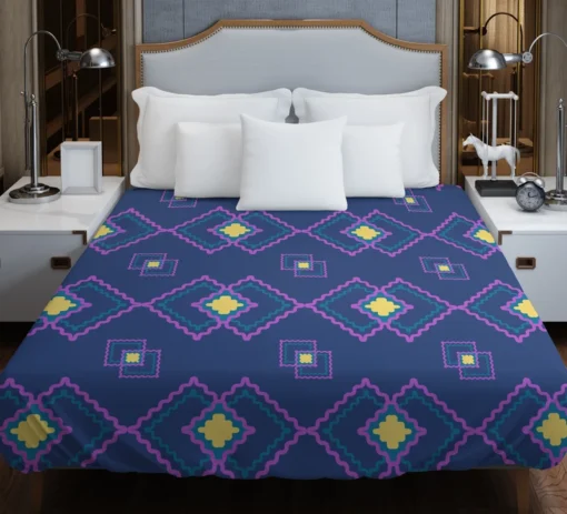 Ikat Ethnic Hungarian Duvet Cover