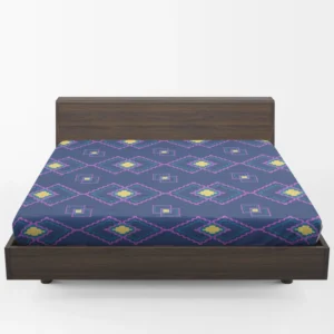 Ikat Ethnic Hungarian Fitted Sheet 1