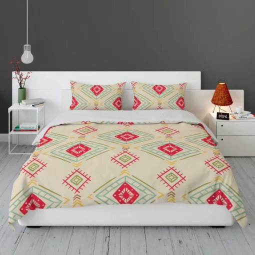 Ikat Ethno Abstract Design Bedding Set 1