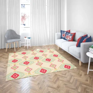 Ikat Ethno Abstract Design Rug 2