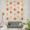 Ikat Ethno Abstract Design Wall Tapestry