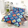 Ikat Geometric Folklore Pattern Bedding Set