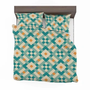 Ikat Geometric Pattern Bedding Set 2