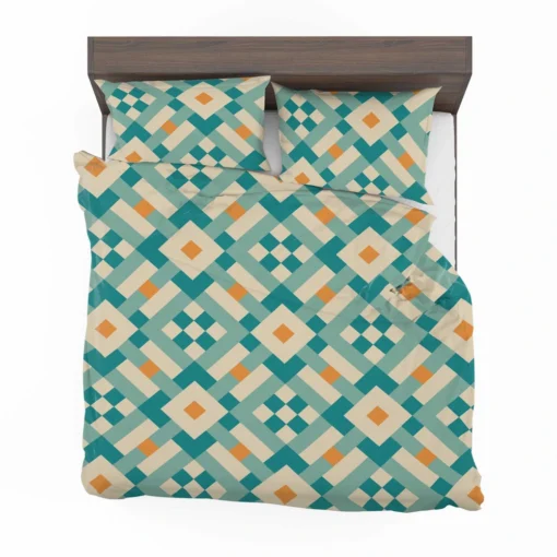 Ikat Geometric Pattern Bedding Set 2