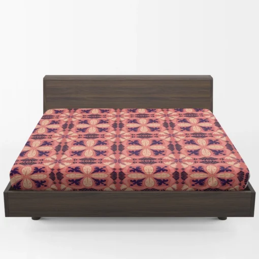 Ikat Indonesian Design Fitted Sheet 1