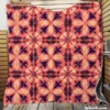 Ikat Indonesian Design Quilt Blanket