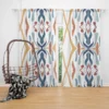 Ikat Tribal Design Curtain