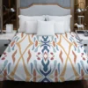 Ikat Tribal Design Duvet Cover