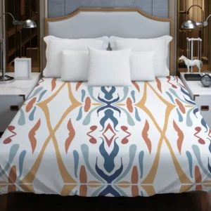 Ikat Tribal Design Duvet Cover