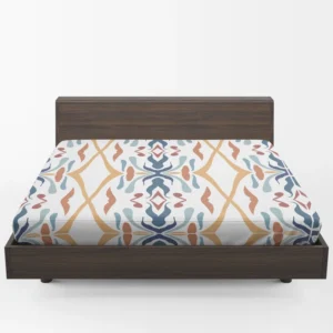 Ikat Tribal Design Fitted Sheet 1