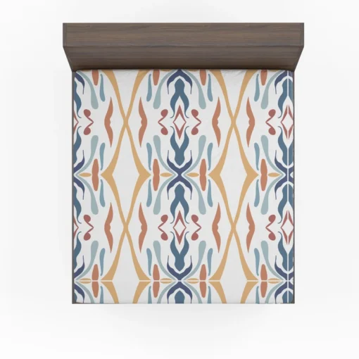 Ikat Tribal Design Fitted Sheet