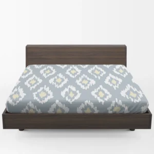 Ikat Tribal Diamond Pattern Fitted Sheet 1