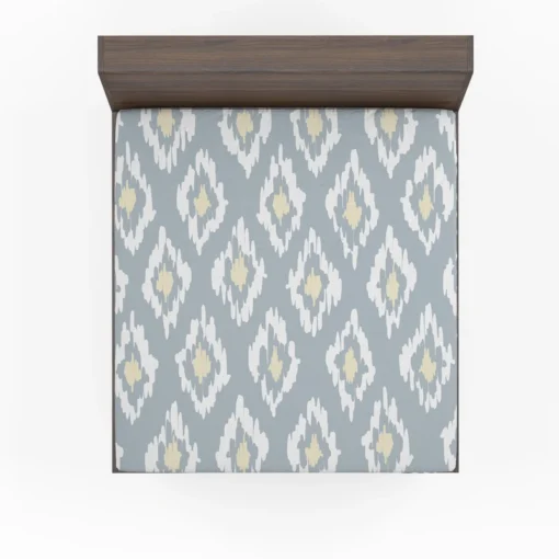 Ikat Tribal Diamond Pattern Fitted Sheet