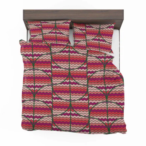 Ikat Zig Zag Design Bedding Set 2