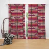 Ikat Zig Zag Design Curtain