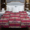 Ikat Zig Zag Design Duvet Cover