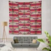 Ikat Zig Zag Design Wall Tapestry