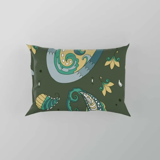 Indian Classic Paisley Design Pillow Case