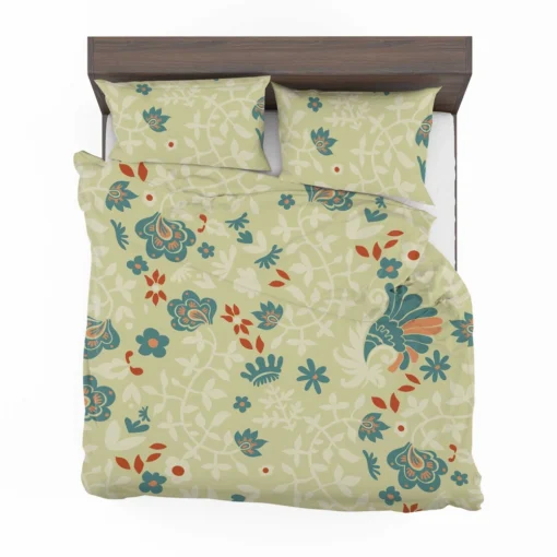 Indian Floral Design Bedding Set 2