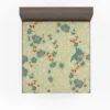 Indian Floral Design Fitted Sheet