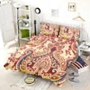 Indian Oriented Damask Design Bedding Set