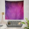 Indian Pattern Floral Gradient Wall Tapestry