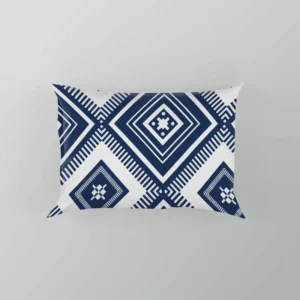 Indigo Geometric Ethnic Pillow Case