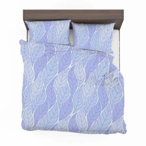 Indigo Leaf Pattern Bedding Set 2