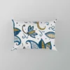 Indonesian Batik Flower Paisley Design Pillow Case