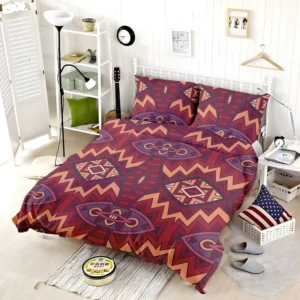 Intricate Ethnic Tribal Motif Bedding Set