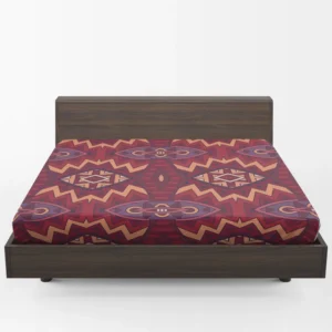 Intricate Ethnic Tribal Motif Fitted Sheet 1