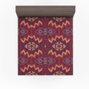 Intricate Ethnic Tribal Motif Fitted Sheet